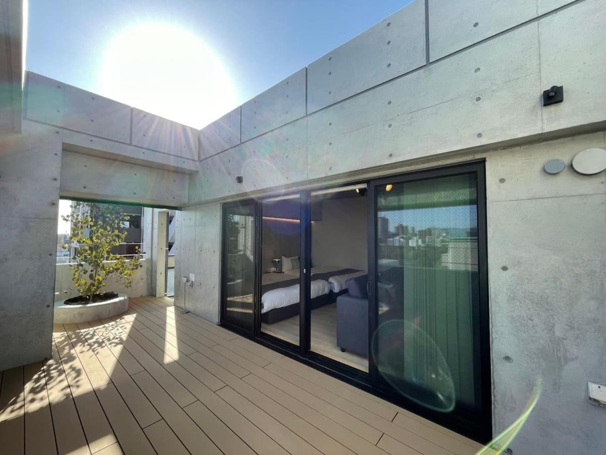 Bhotel Nekoyard - Scenic Penthouse Studio With Jacuzzi & Spacious Terrace Hiroshima Luaran gambar